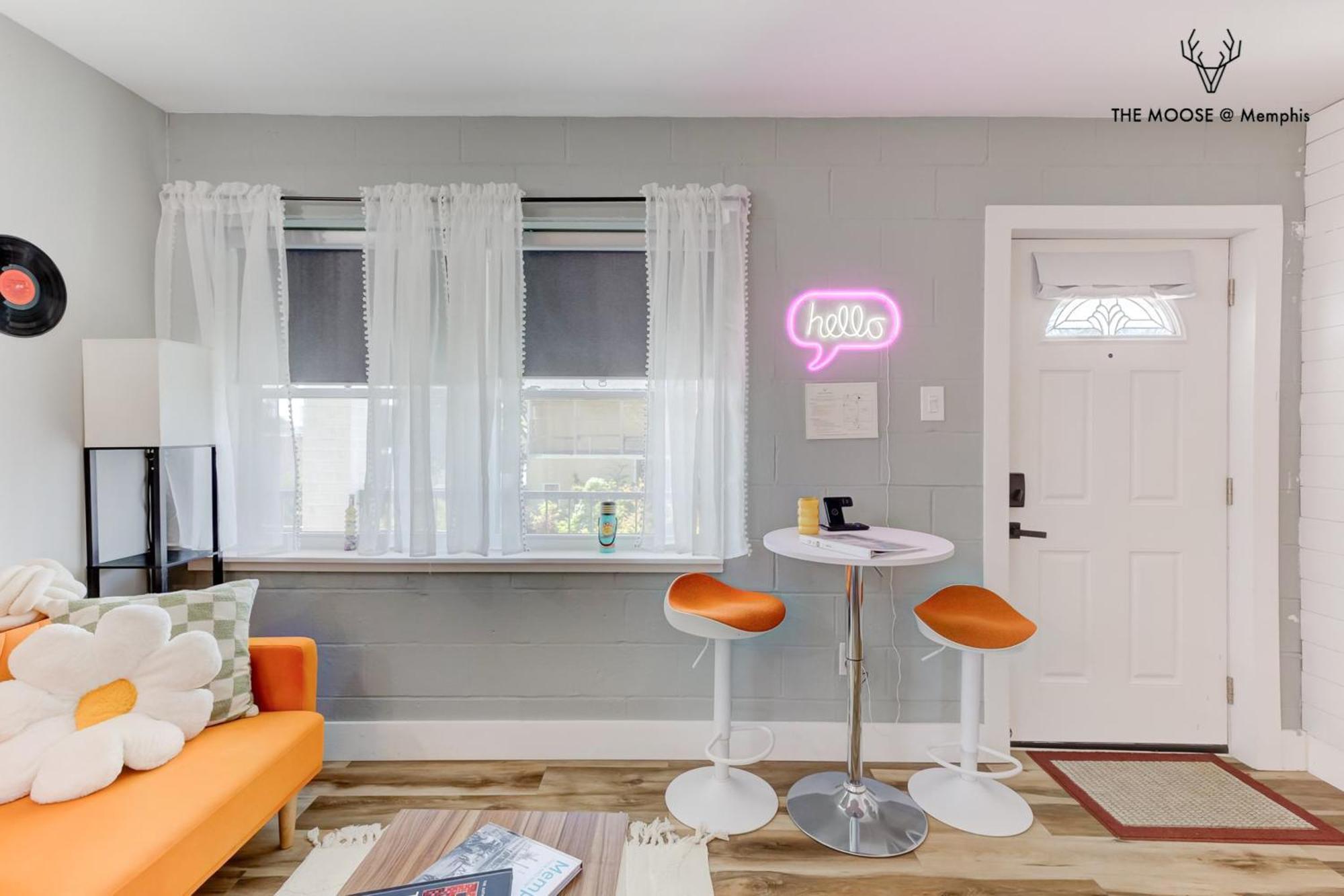 The Moose #10 - Stylish Loft With King Bed, Free Parking & Wi-Fi Leilighet Memphis Eksteriør bilde