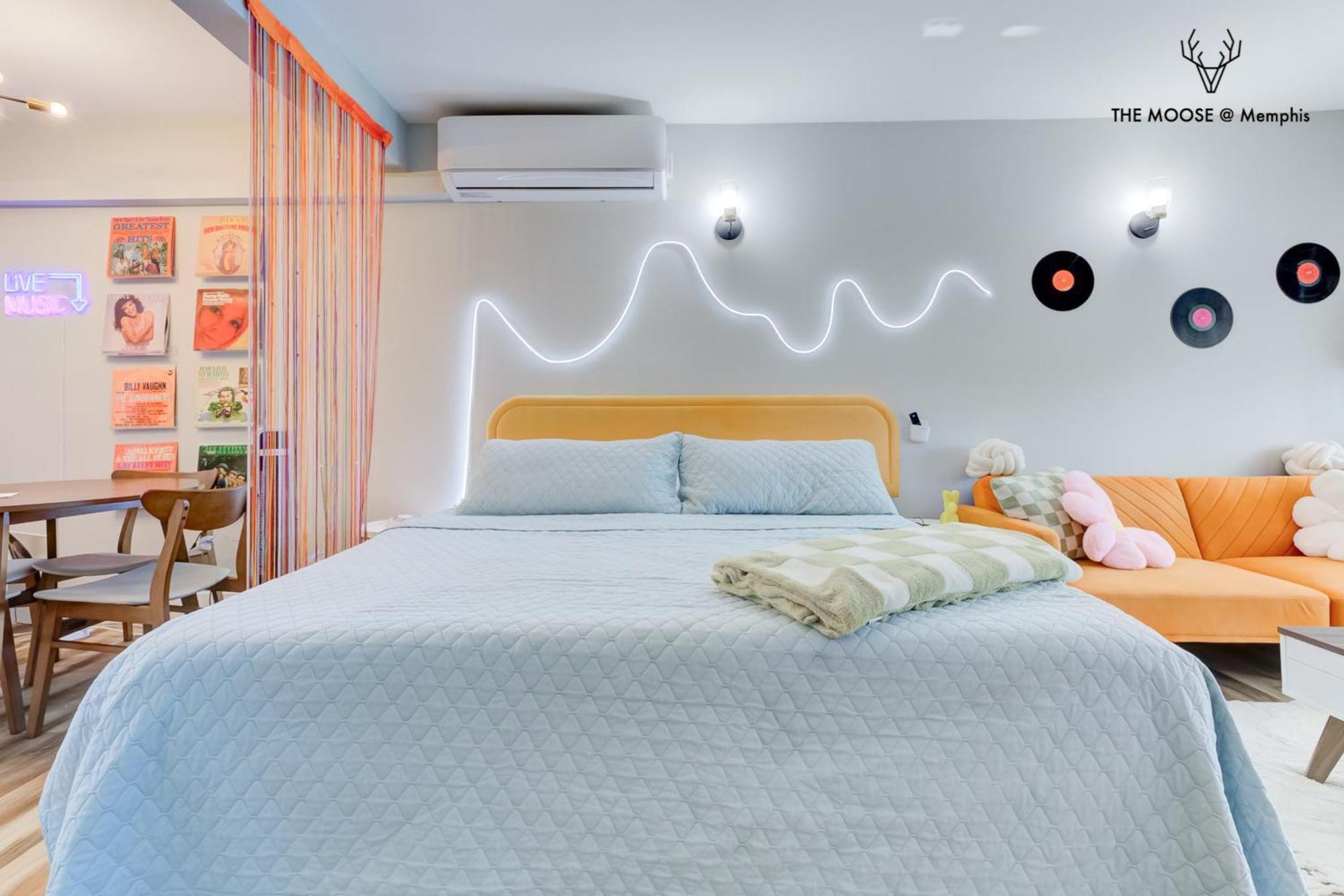 The Moose #10 - Stylish Loft With King Bed, Free Parking & Wi-Fi Leilighet Memphis Eksteriør bilde