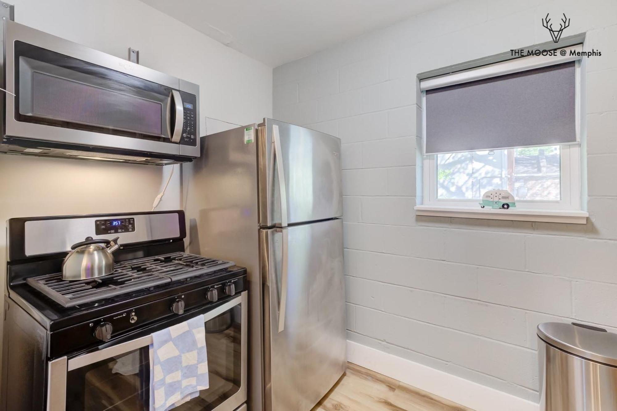 The Moose #10 - Stylish Loft With King Bed, Free Parking & Wi-Fi Leilighet Memphis Eksteriør bilde