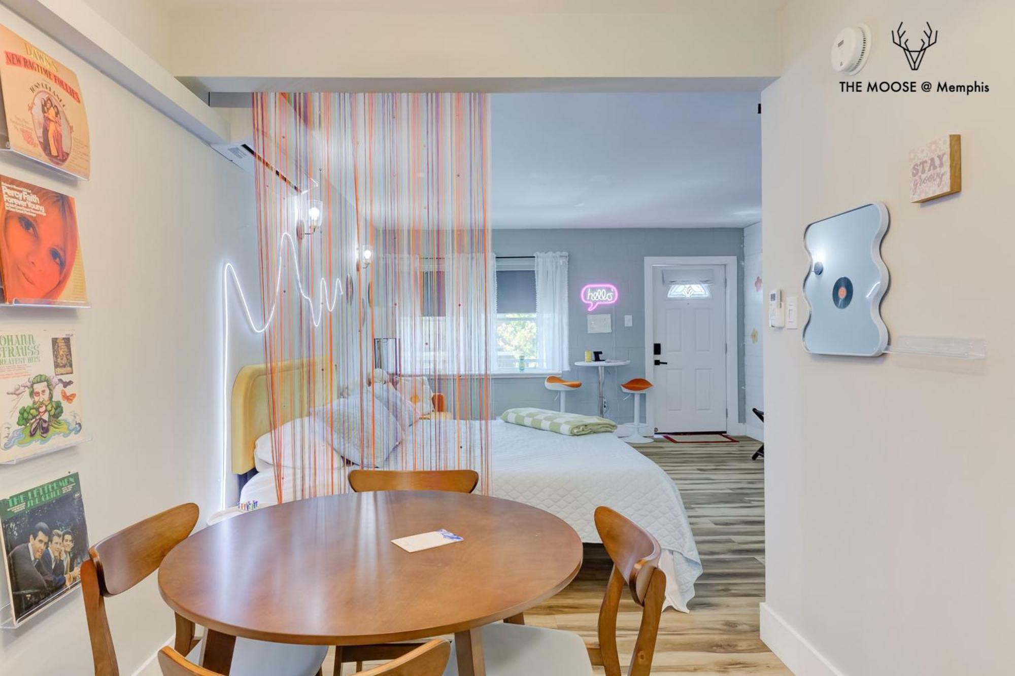 The Moose #10 - Stylish Loft With King Bed, Free Parking & Wi-Fi Leilighet Memphis Eksteriør bilde