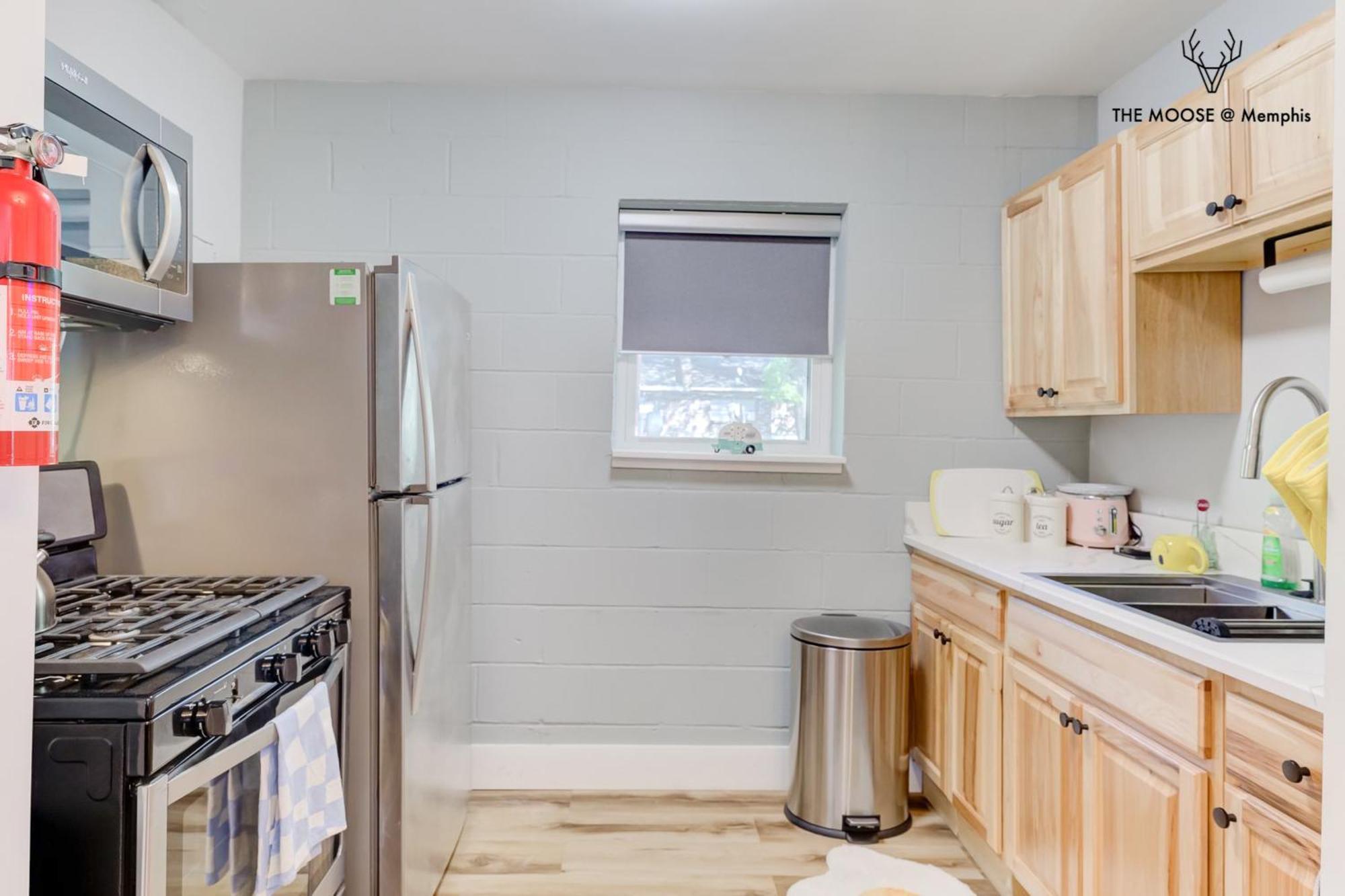 The Moose #10 - Stylish Loft With King Bed, Free Parking & Wi-Fi Leilighet Memphis Eksteriør bilde